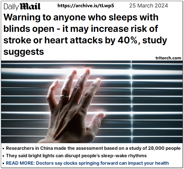Sleeping With Blinds Open Increases Risk Of Heart Attack By 40 Percent March 2024